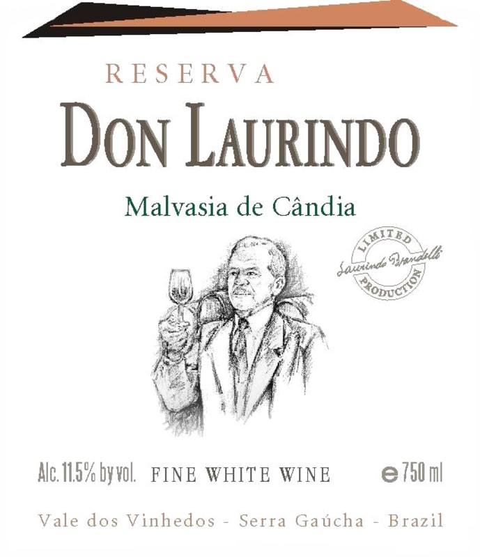 Vinhos Don Laurindo Reserva Malvasia de Candia 2015 Front Label