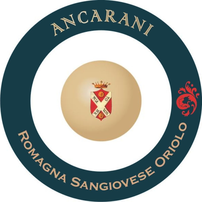 Vini Ancarani Sangiovese di Romagna Oriolo 2013 Front Label