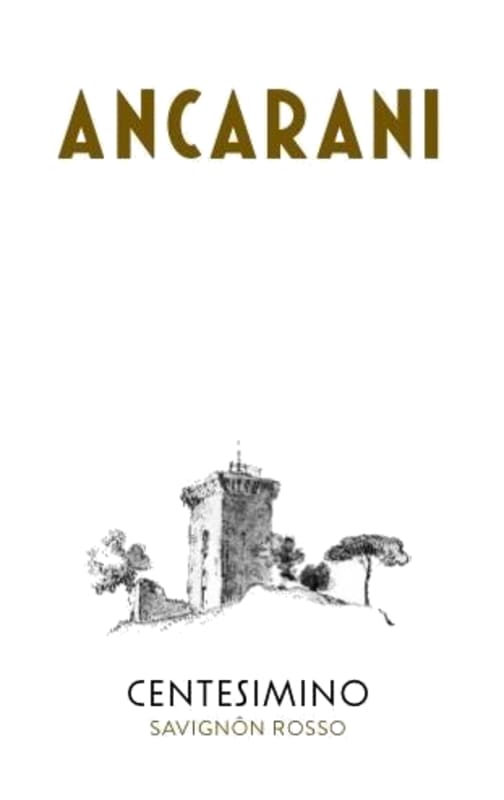 Vini Ancarani Ravenna Centesimino Rosso Savignon 2013 Front Label