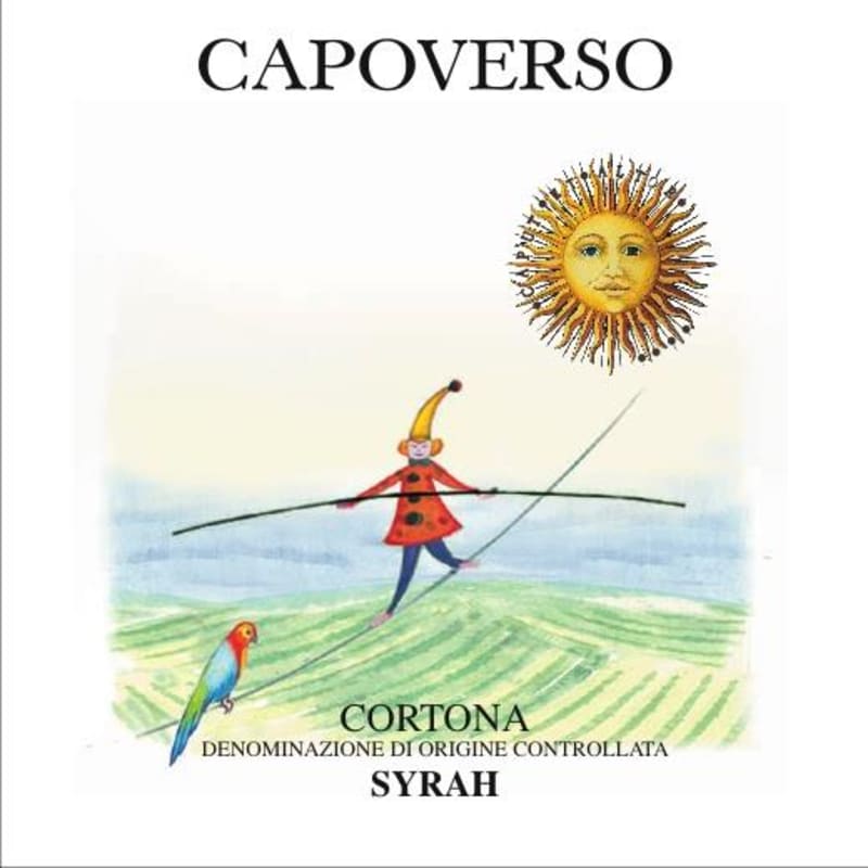 Vini Capoverso Cortona Syrah 2014 Front Label