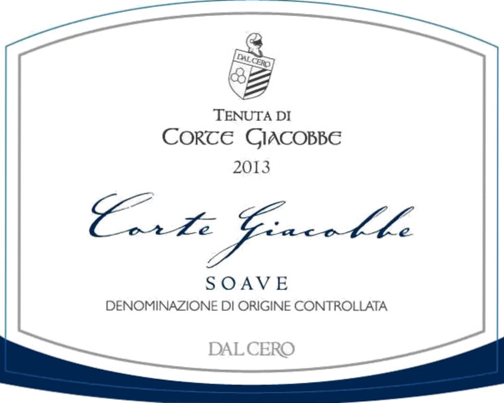 Dal Cero Soave Tenuta di Corte Giacobbe Corte Giacobbe 2013 Front Label