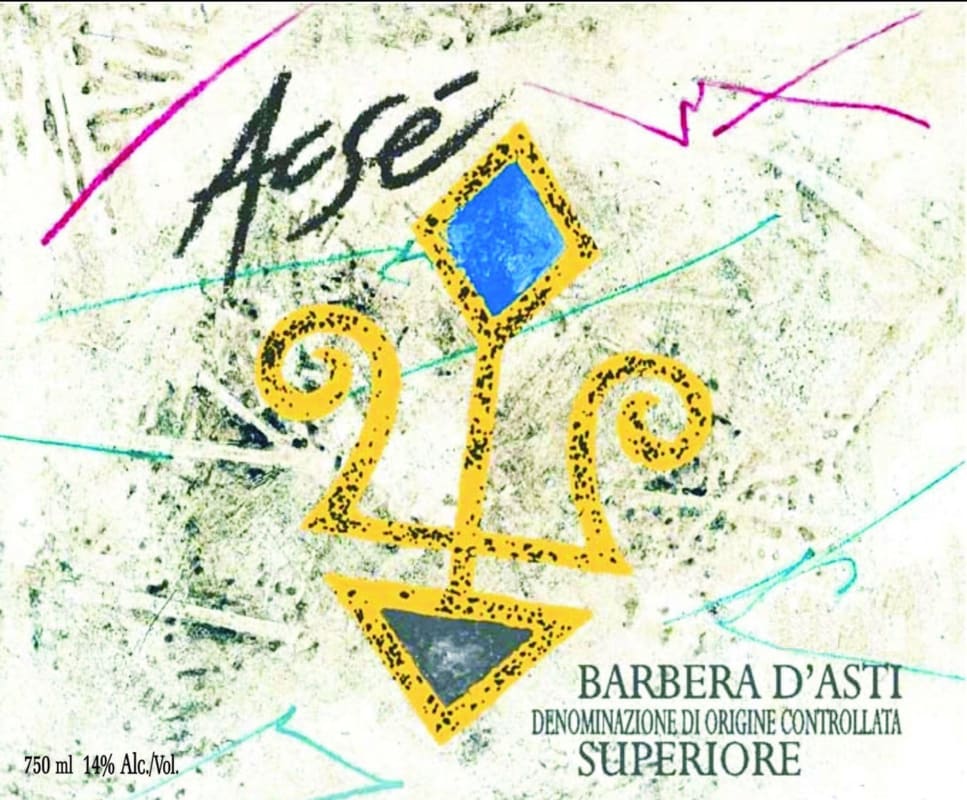 Vini Scrimaglio Barbera d'Asti Acse Superiore Nizza 2011 Front Label