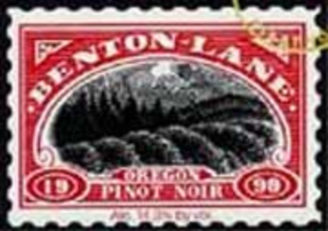 Benton Lane Sunnymount Cuvee Pinot Noir 1998 Front Label