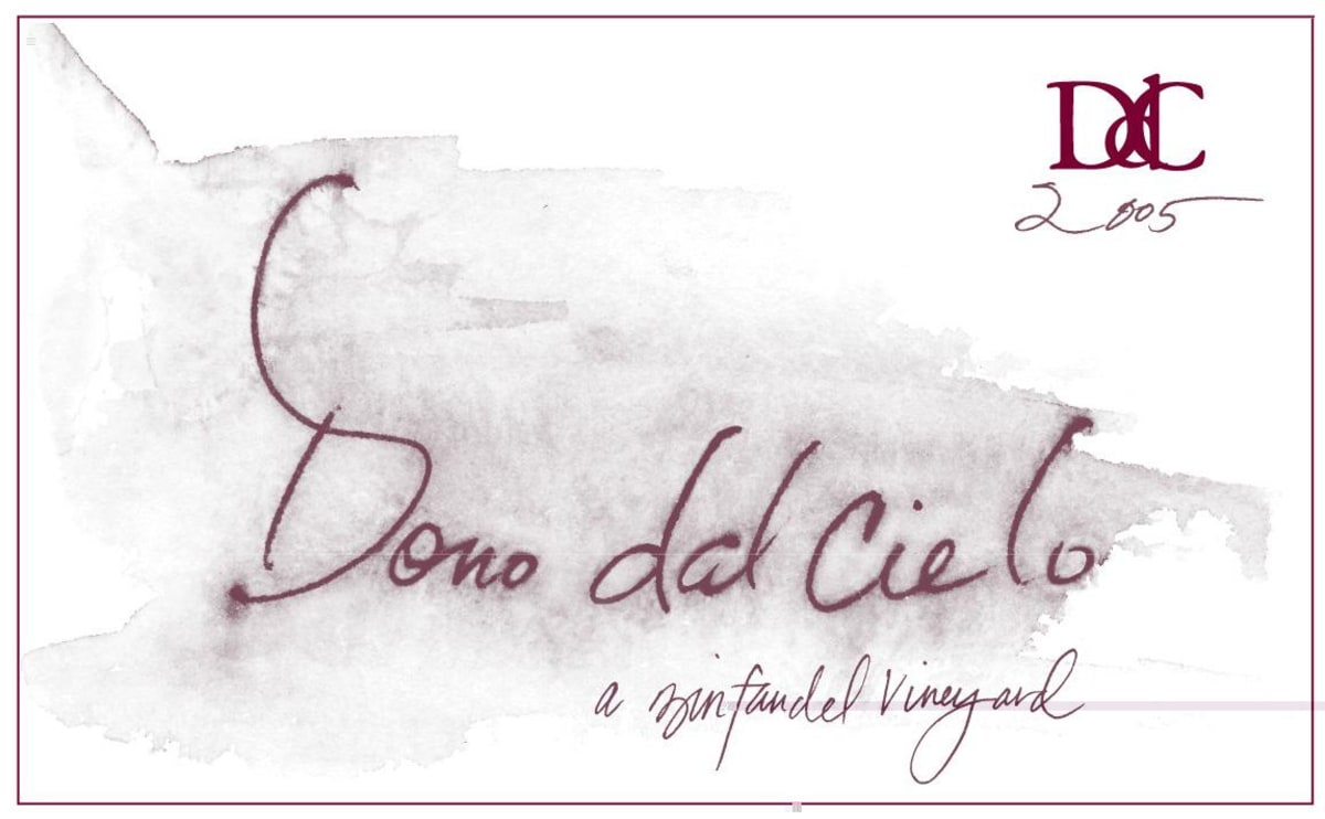 Dono dal Cielo Zinfandel 2005 Front Label