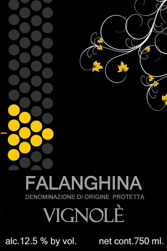 Vinicola del Sannio s.r.l. Falanghina del Sannio Vignole 2014 Front Label