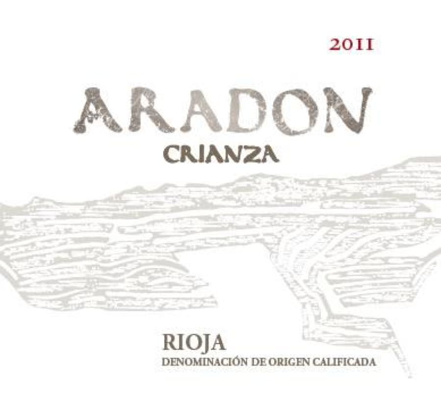 Vinicola Riojana Alcanadre Aradon Crianza 2011 Front Label