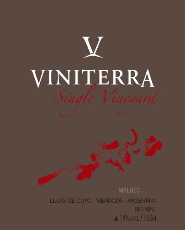 Viniterra Single Vineyard Malbec 2011 Front Label