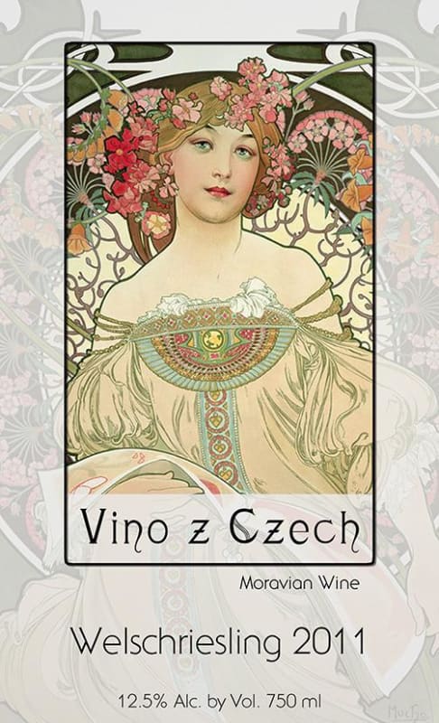 Vino Z Czech Welschriesling 2011 Front Label