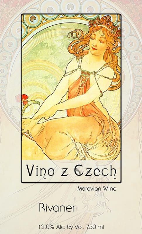 Vino Z Czech Rivaner 2014 Front Label