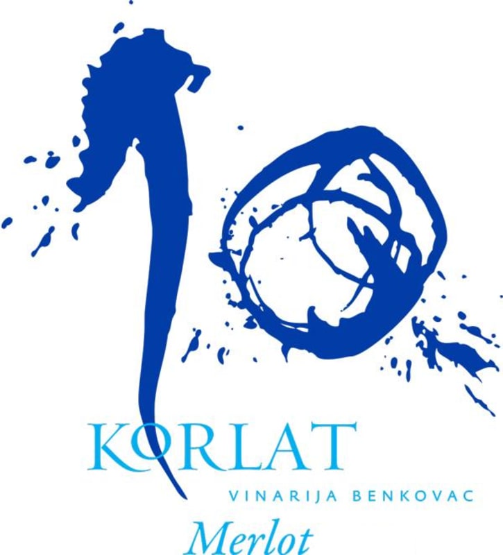 Vinograd Korlat Merlot 2012 Front Label