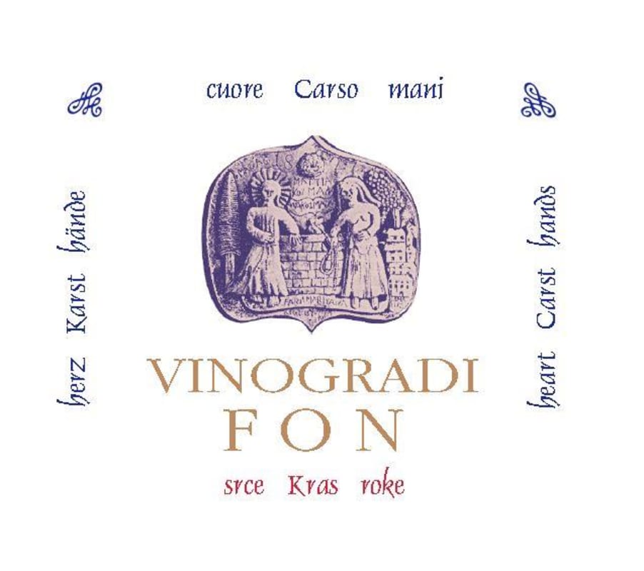 Vinogradi Fon Vitovska 2012 Front Label