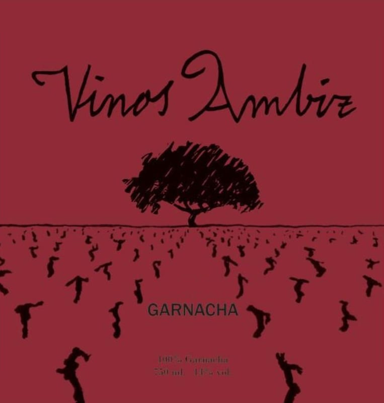 Vinos Ambiz Garnacha 2014 Front Label