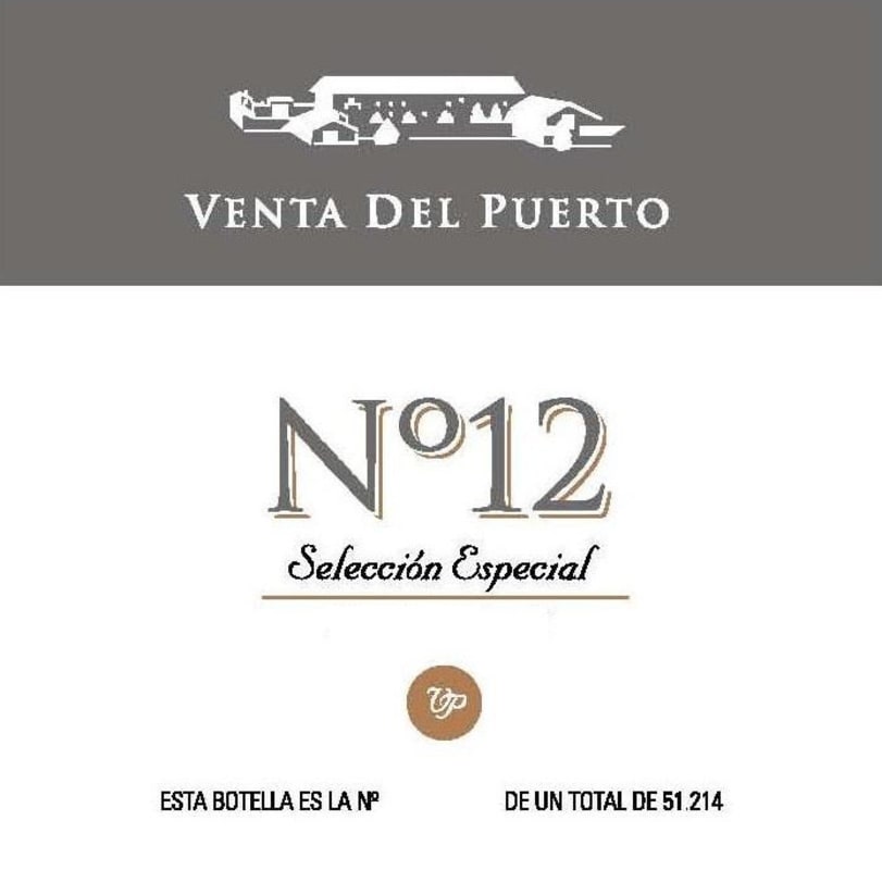Vinos de la Vina Venta del Puerto No.12 Seleccion Especial 2007 Front Label