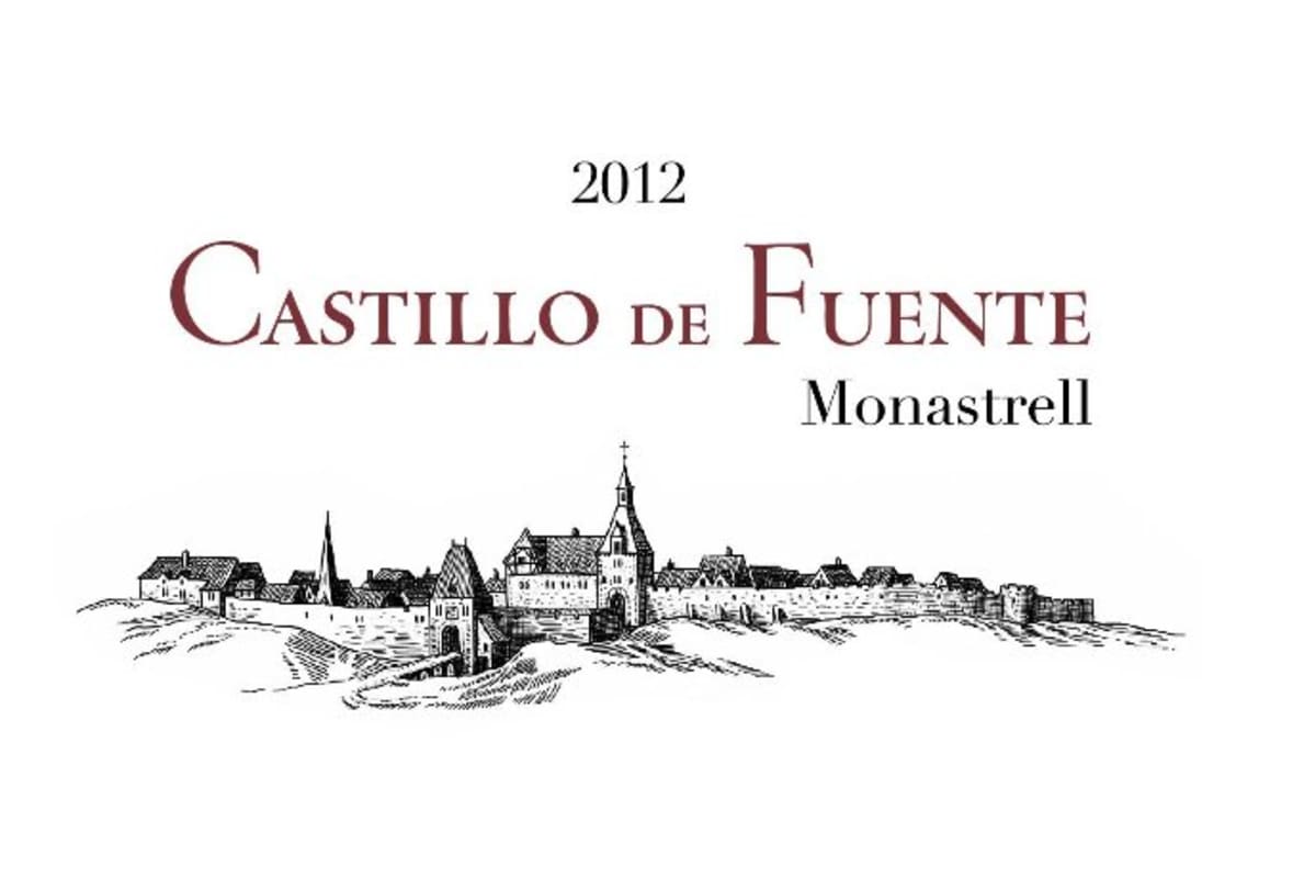 Vinos de la Vina Castillo de Fuente Tinto 2012 Front Label