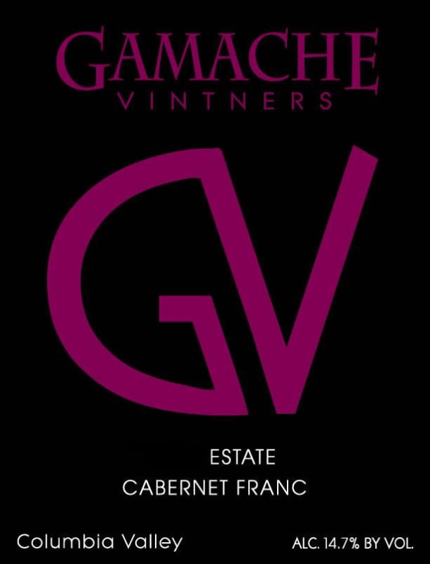 Gamache Vintners Estate Cabernet Franc 2012 Front Label