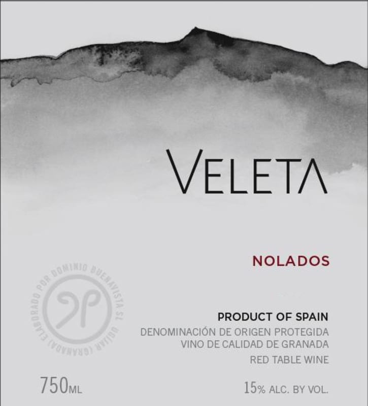 Vinos Veleta Granada Vino de Calidad Nolados 2010 Front Label