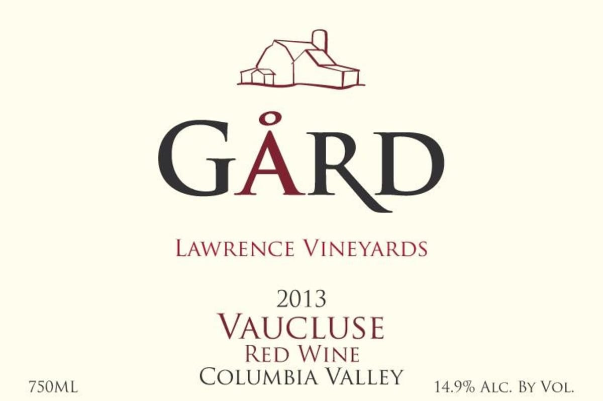 Gard Vintners Vaucluse 2013 Front Label