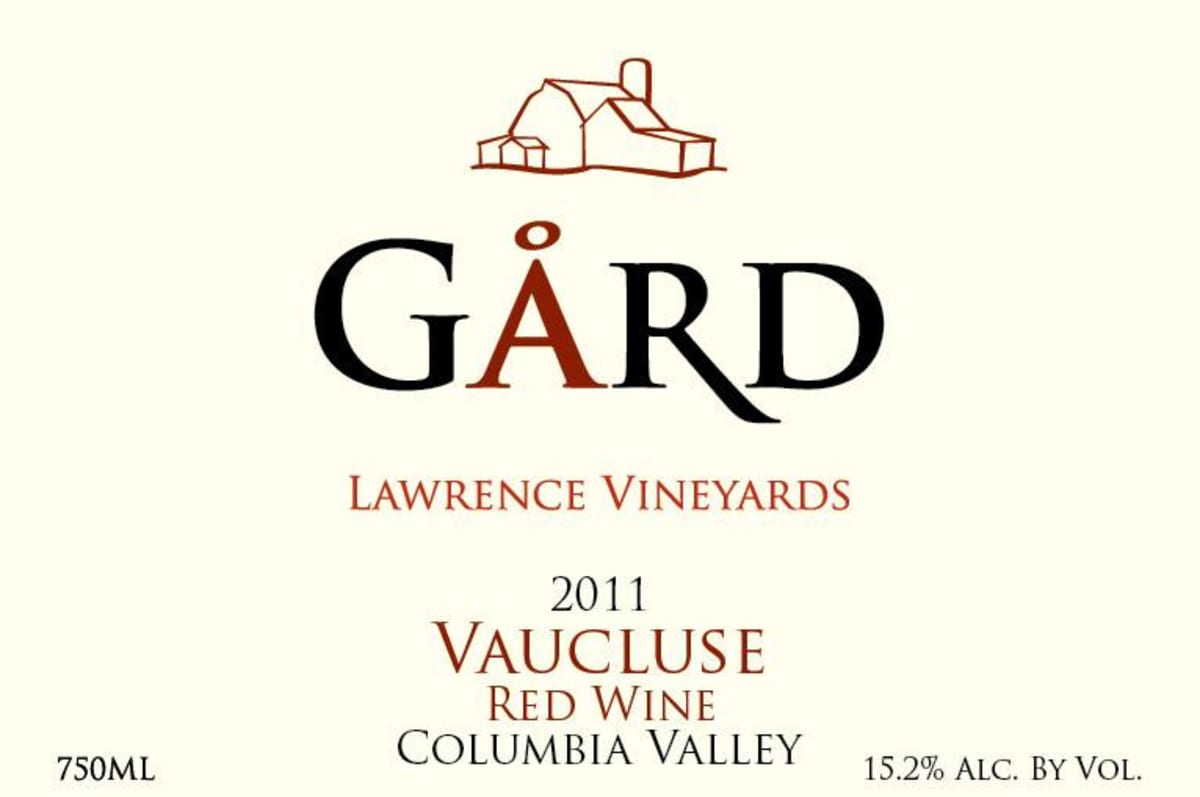 Gard Vintners Vaucluse 2011 Front Label