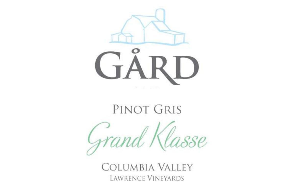 Gard Vintners Grand Klasse Lawrence Vineyards Pinot Gris 2013 Front Label
