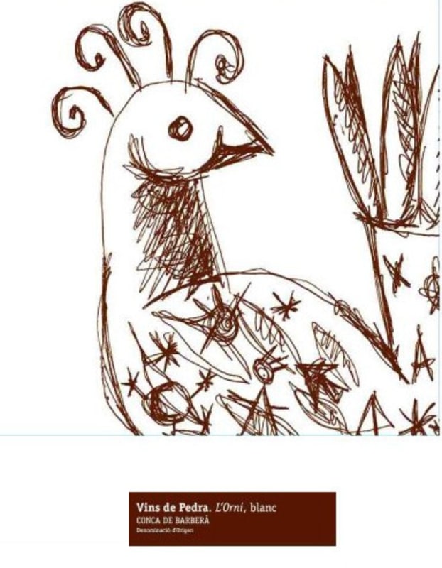 Vins de Pedra L'Orni 2014 Front Label