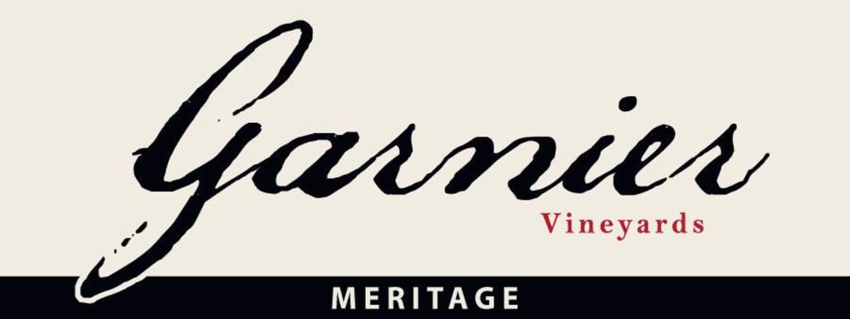 Garnier Vineyards Meritage 2013 Front Label