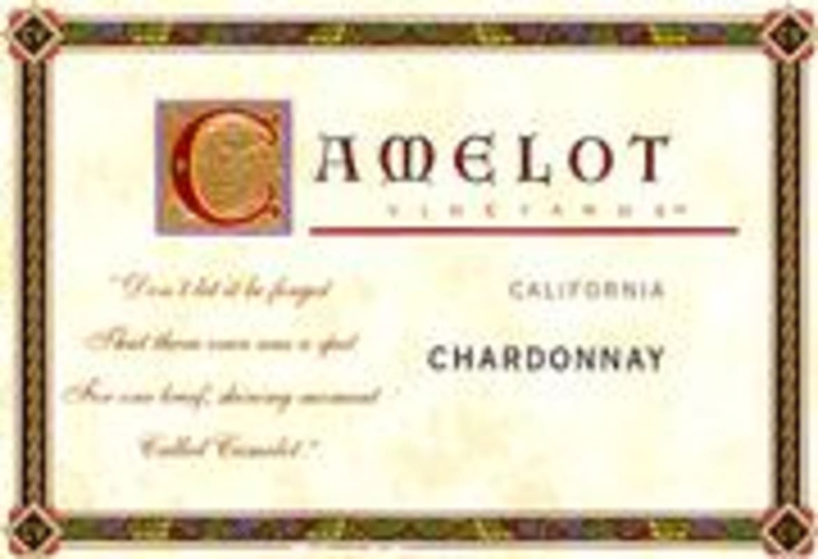 Camelot Chardonnay 1997 Front Label