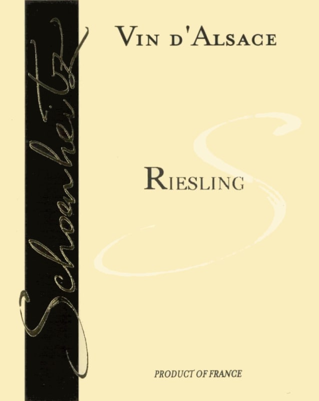 Vins Schoenheitz Riesling 2014 Front Label