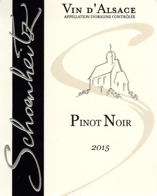 Vins Schoenheitz Pinot Noir 2015 Front Label