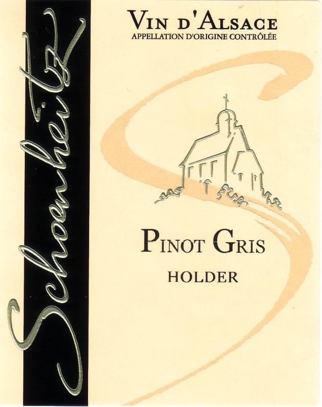 Vins Schoenheitz Holder Pinot Gris 2012 Front Label