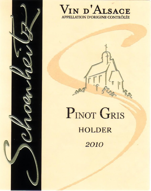 Vins Schoenheitz Holder Pinot Gris 2010 Front Label