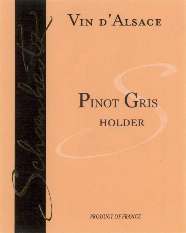 Vins Schoenheitz Holder Pinot Gris 2007 Front Label