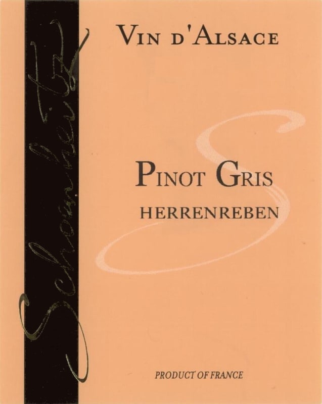 Vins Schoenheitz Herrenreben Pinot Gris 2011 Front Label