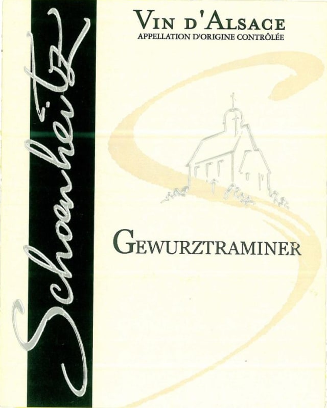 Vins Schoenheitz Gewurztraminer 2012 Front Label