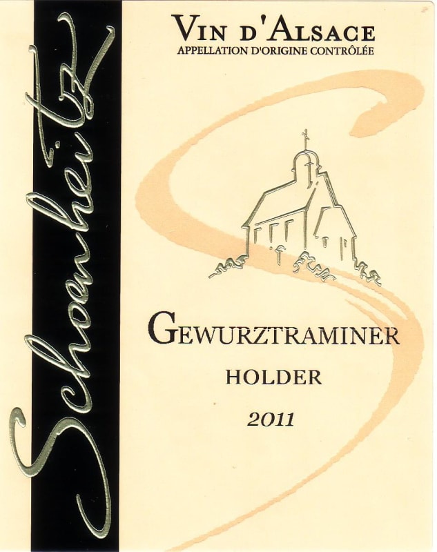 Vins Schoenheitz Holder Gewurztraminer 2011 Front Label