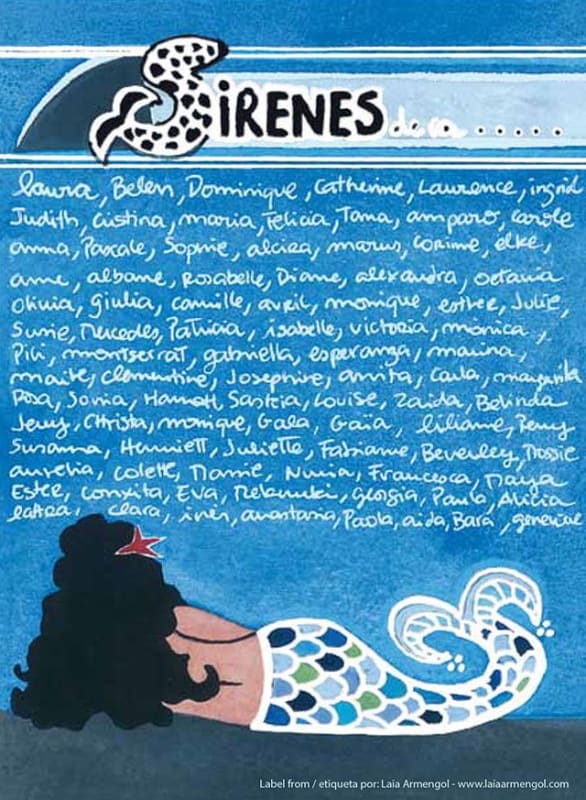 Vinya Ivo Sirenes de Cadaques 2013 Front Label