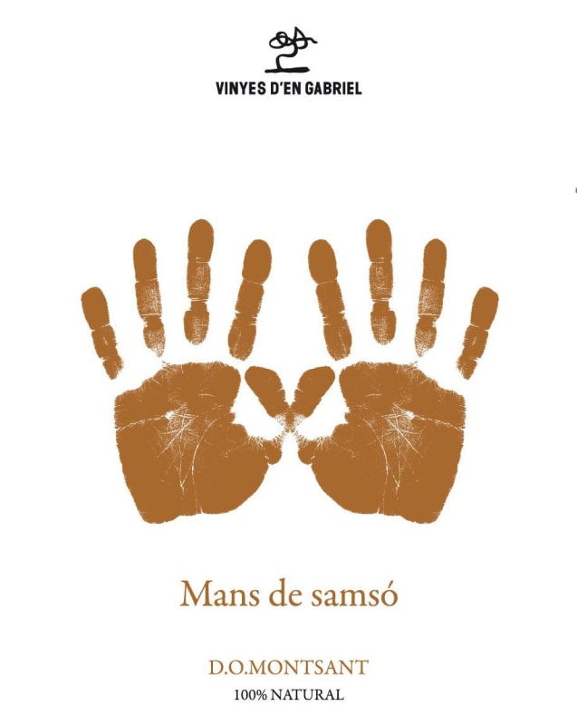 Vinyes d'en Gabriel Mans de Samso 2010 Front Label