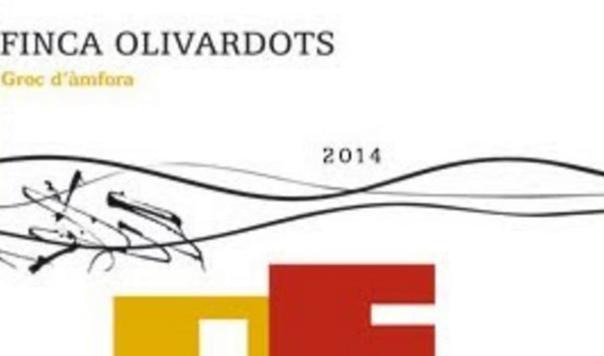 Vinyes D'olivardots Groc d'Amfora 2014 Front Label