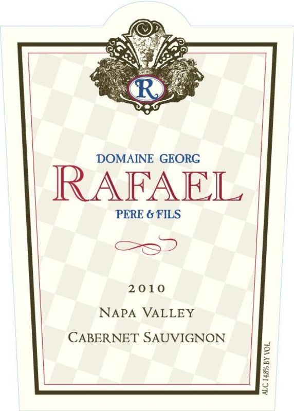 Georg Rafael Cabernet Sauvignon 2010 Front Label
