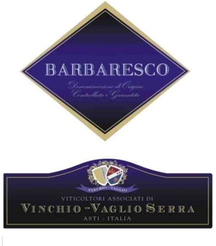 Viticoltori Associati di Vinchio-Vaglio Barbaresco 2012 Front Label