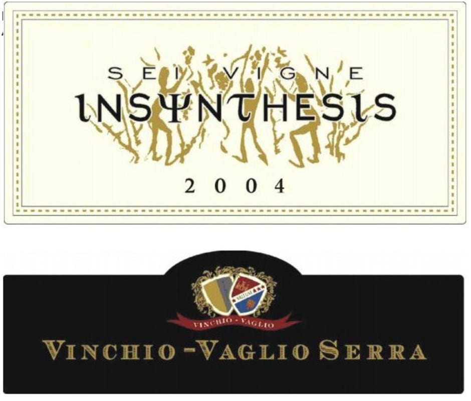 Viticoltori Associati di Vinchio-Vaglio Barbera d'Asti Sei Vigne Insynthesis Superiore 2004 Front Label