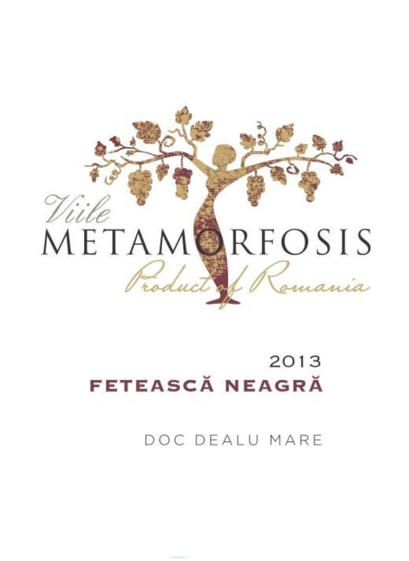 Vitis Metamorfosis Feteasca Neagra 2013 Front Label