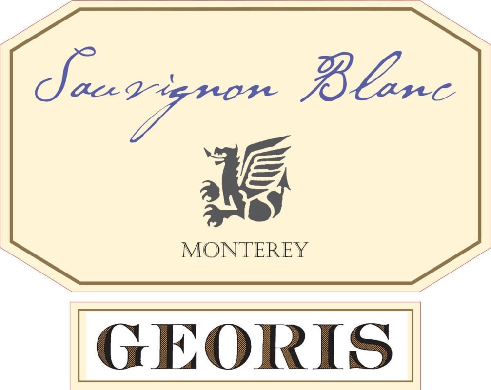 Georis Winery Sauvignon Blanc 2015 Front Label