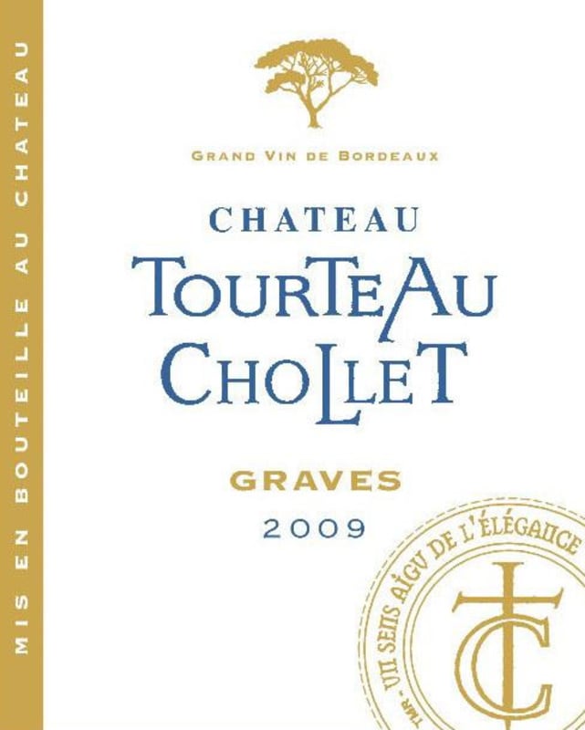Vitis Vintage Graves Chateau Tourteau Chollet 2009 Front Label