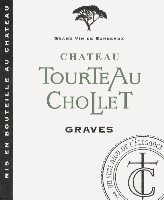 Vitis Vintage Graves Chateau Tourteau Chollet Blanc 2008 Front Label