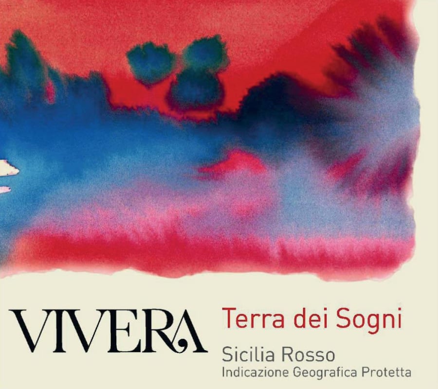 Vivera Sicilia Terra dei Sogni Rosso 2013 Front Label