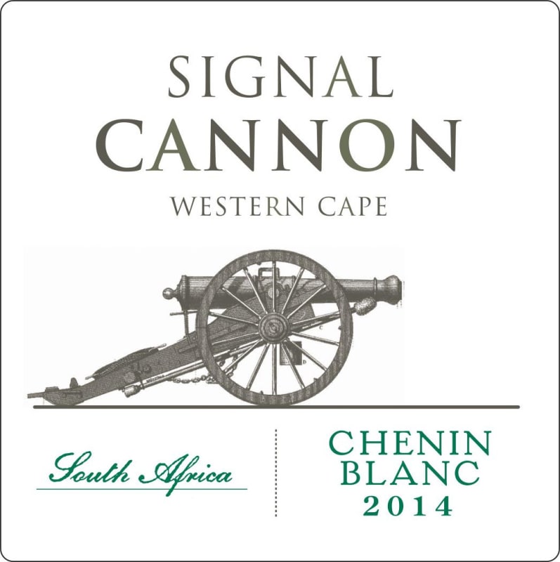 Vondeling Wines Signal Cannon Chenin Blanc 2014 Front Label