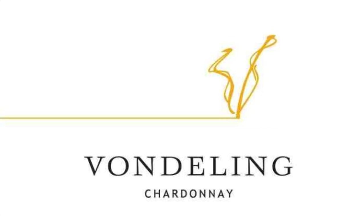Vondeling Wines Chardonnay 2014 Front Label