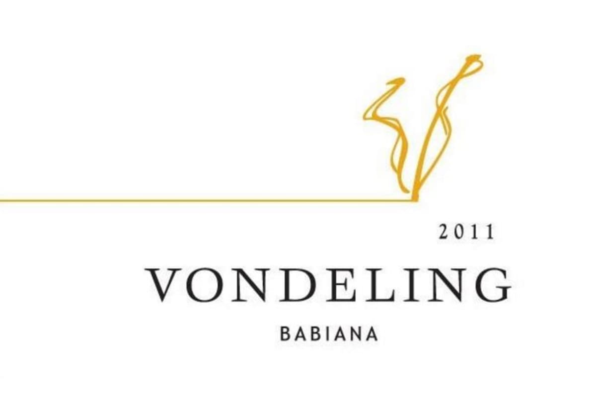 Vondeling Wines Babiana Noctiflora 2011 Front Label