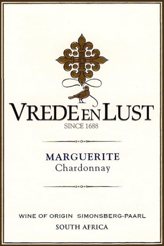Vrede en Lust Marguerite 2009 Front Label