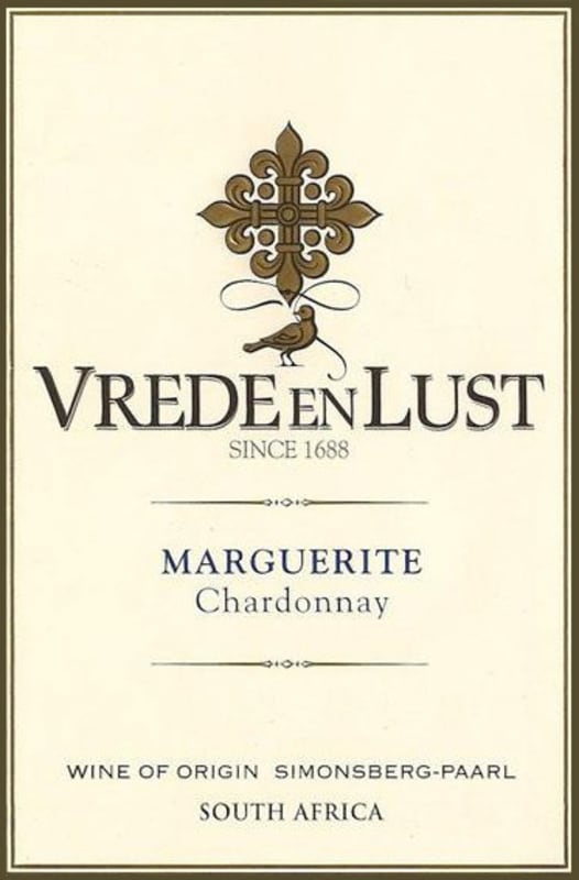 Vrede en Lust Marguerite 2013 Front Label
